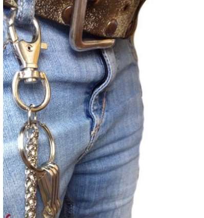 Cadena para Cartera / Llaves Redonda