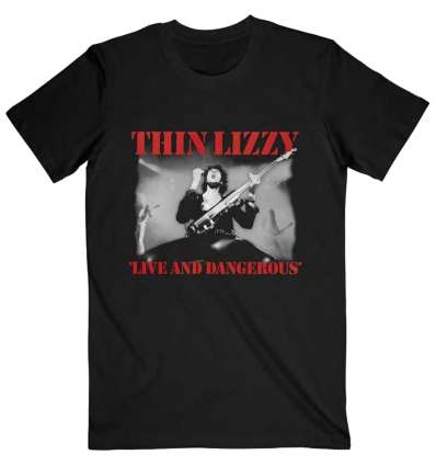 Camiseta THIN LIZZY - Live and Dangerous
