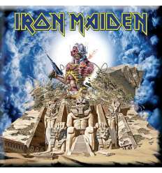 Imán para nevera IRON MAIDEN - Somewhere Back In Time