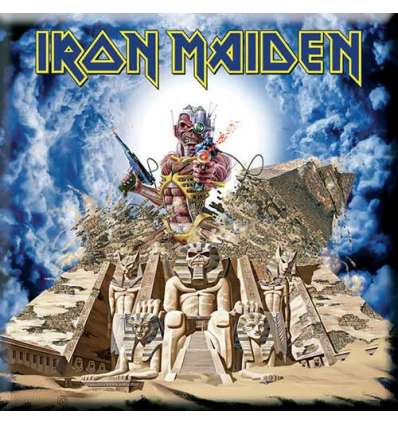 Imán para nevera IRON MAIDEN - Somewhere Back In Time