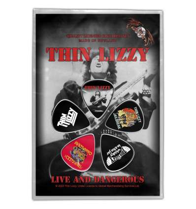 Pack púas THIN LIZZY - Live And Dangerous