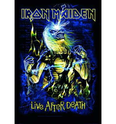 Bandera IRON MAIDEN - Live After Death