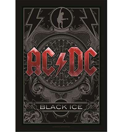 Bandera ACDC - Black ice