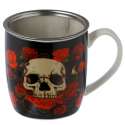 Taza Calaveras y Rosas para Té