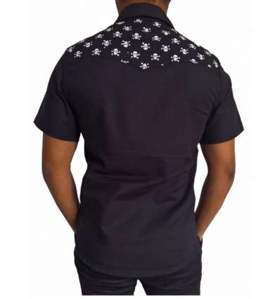 Camisa Calaveras Hombros