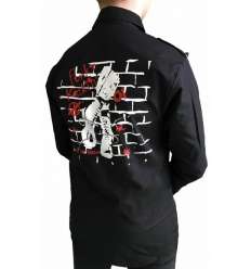 Camisa PUNK Anarchy manga larga 2