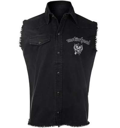 Camisa MOTORHEAD - Biker Badge SIN MANGAS