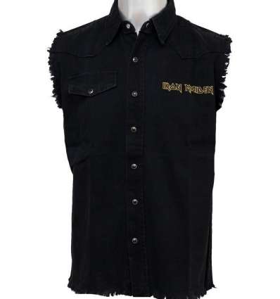 Camisa IRON MAIDEN - Fear Of The Dark SIN MANGAS