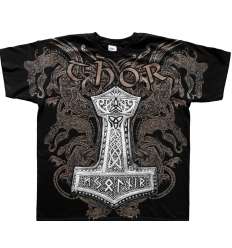 Camiseta Martillo De Thor Vikingo
