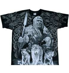 Camiseta RAGNAROCK Vikingo Lobos