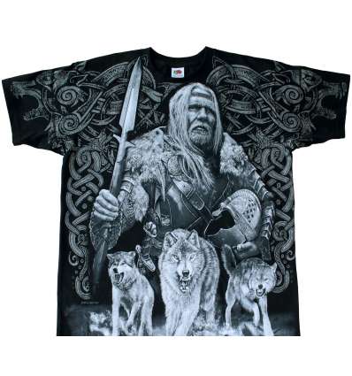 Camiseta RAGNAROCK Vikingo Lobos