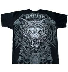 Camiseta RAGNAROCK Vikingo Lobos 2