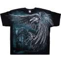 Camiseta CUERVO MUERTE CEMENTERIO