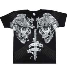Camiseta Calaveras Militares