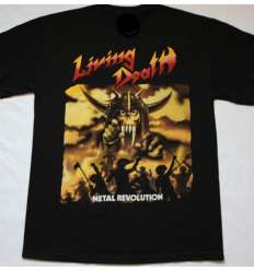 Camiseta LIVING DEATH - Metal Revolution