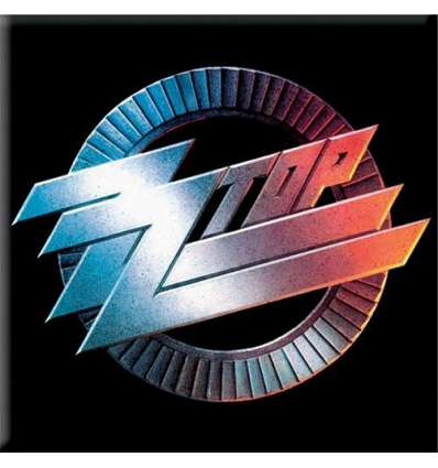 Imán para nevera ZZ TOP - Logo Circular