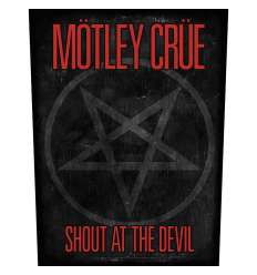 Parche para espalda espaldera MOTLEY CRUE - Shout At The Devil
