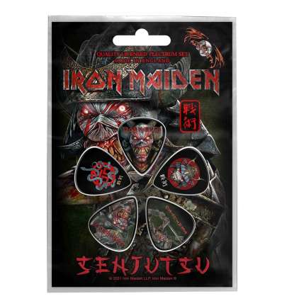 Pack púas IRON MAIDEN - Senjutsu