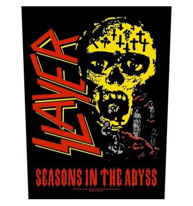 Parche para espalda SLAYER - Seasons In The Abyss