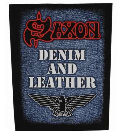 Parche para espalda espaldera SAXON - Denim And Leather