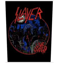 Parche para espalda SLAYER - Live Undead