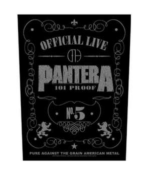 Parche para espalda PANTERA - Official Live
