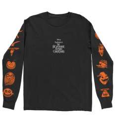 Camiseta Manga Larga PESADILLA ANTES DE NAVIDAD - Personajes Naranja