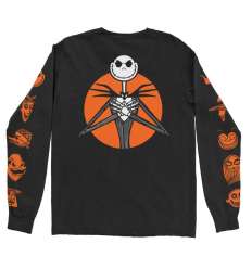 Camiseta Manga Larga PESADILLA ANTES DE NAVIDAD - Personajes Naranja 2