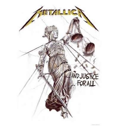 Bandera METALLICA - And Justice For All