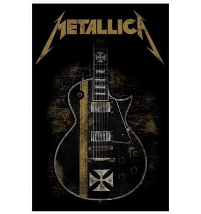 Bandera METALLICA - Hetfield Guitar