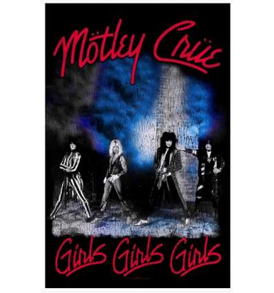 Bandera MOTLEY CRUE - Girls Girls Girls