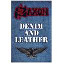 Bandera SAXON - Denim And Leather