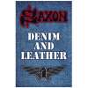 Bandera SAXON - Denim And Leather