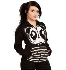 Sudadera Panda Rayas