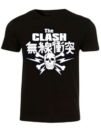 Camiseta THE CLASH - Japan Skull