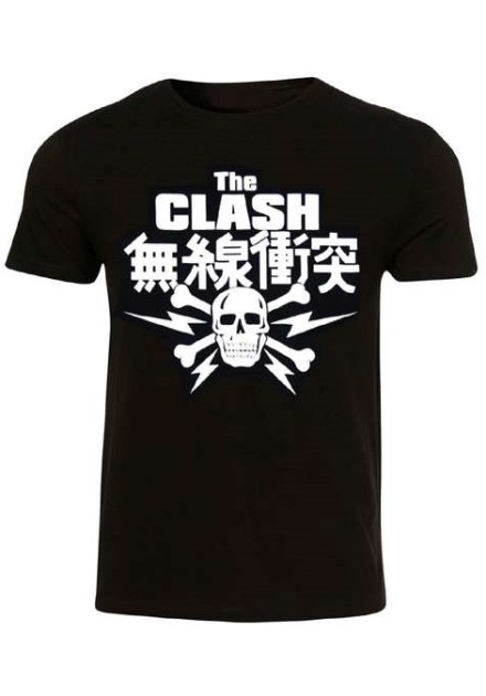 Camiseta THE CLASH - Japan Skull