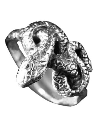 Anillo Serpiente Plata