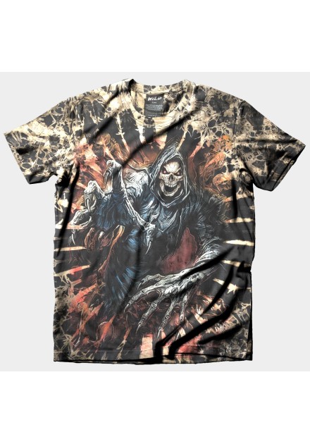 Camiseta Death Is Coming Full Print