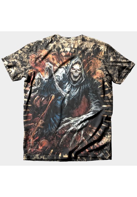 Camiseta Death Is Coming Full Print Camiseta Death Is Coming Full Print