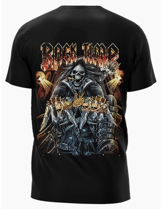 Camiseta Rock Time Calavera 2