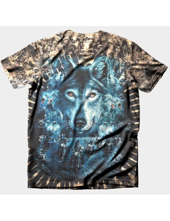 Camiseta Lobo Motoristas Full Print 2