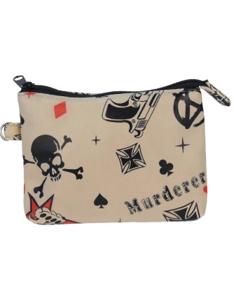 Monedero Calaveras Cartas