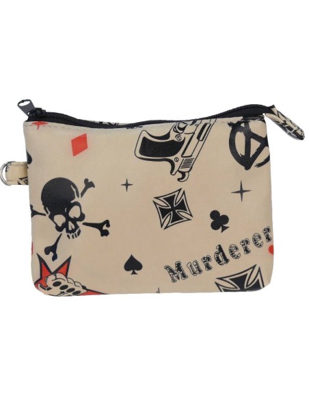 Monedero Calaveras Cartas