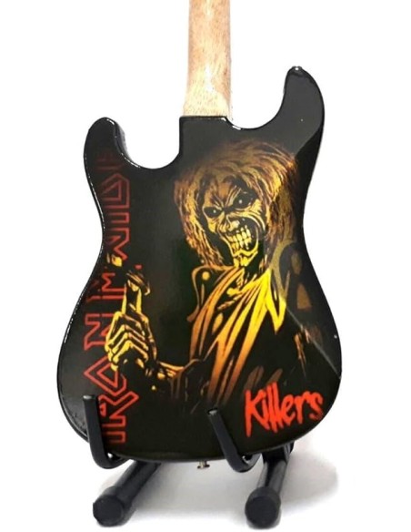 Guitarra Miniatura IRON MAIDEN - Killers Trasera Tribute