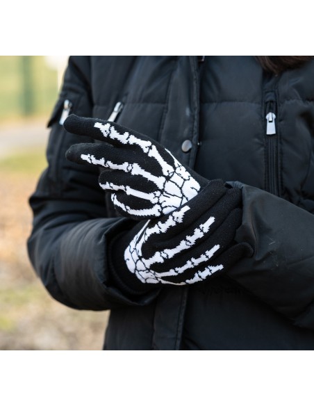 Guantes Mano Esqueleto Enteros (par)