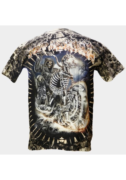 Camiseta HOT AS HELL - Calavera Biker... Camiseta HOT AS HELL - Calavera Biker...