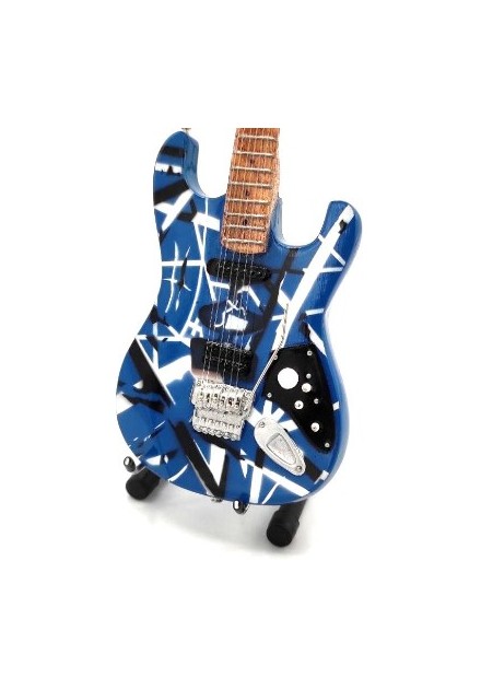 Guitarra Miniatura VAN HALEN Azul