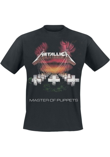Camiseta METALLICA - Master Of Puppets Tour Europa 86