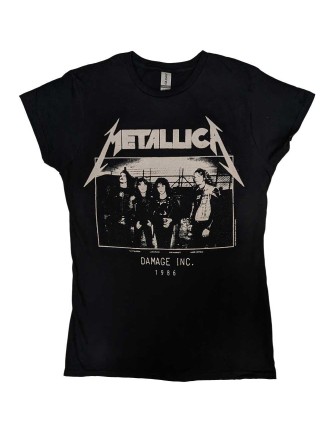 Camiseta para chica METALLICA - Master Damage Inc Tour