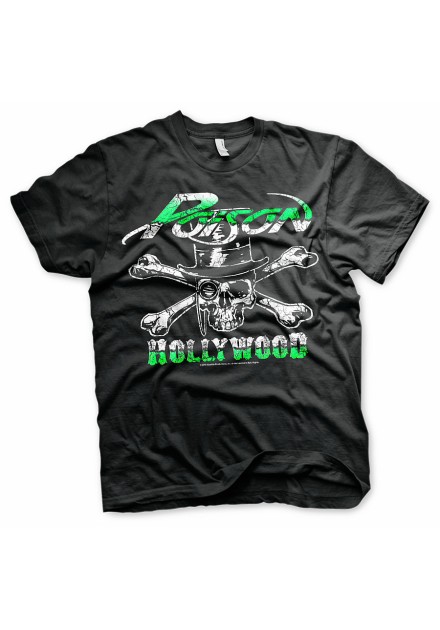 Camiseta POISON - Calavera Hollywood